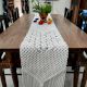 Artisan Crafted Crochet Dining Table Runner